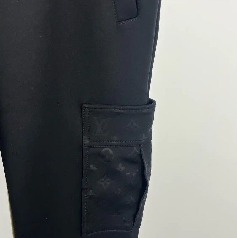 Louis Vuitton Louis Vuitton Black XXS Casual Pants 0089 Size 22" - 3 Thumbnail