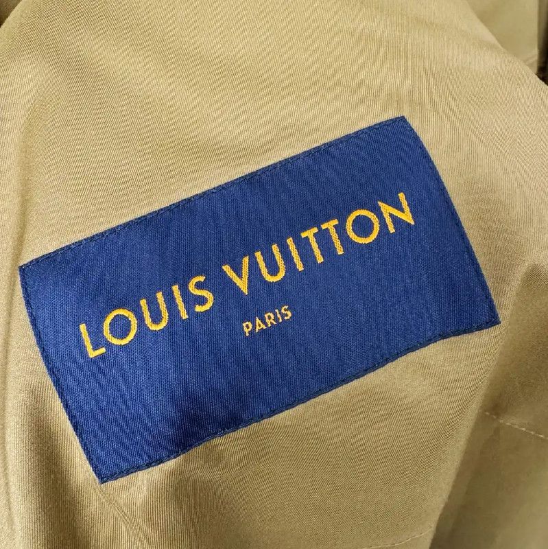 Louis Vuitton Louis Vuitton Yellow Women's Trench Coat 0089 Size M / US 6-8 / IT 42-44 - 6 Thumbnail
