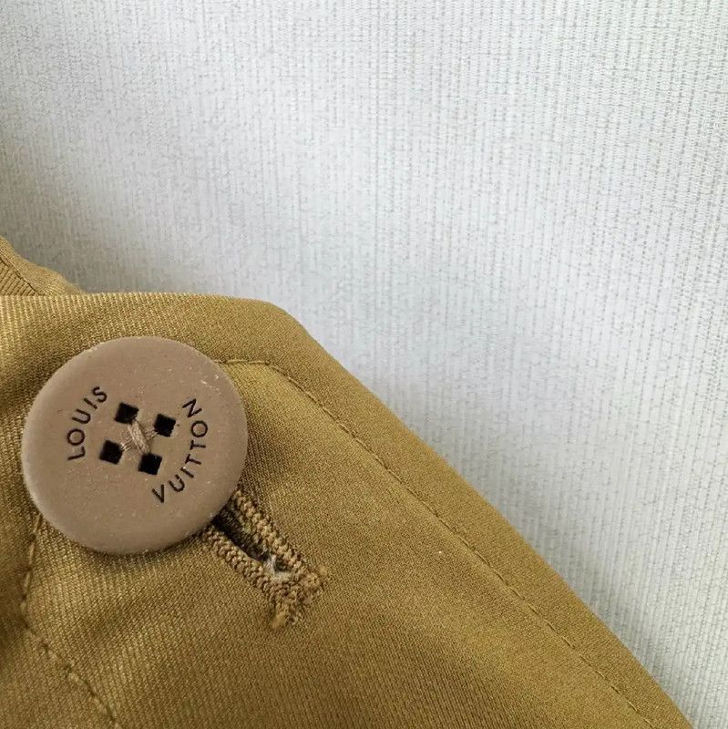 Louis Vuitton Louis Vuitton Yellow Women's Trench Coat 0089 Size M / US 6-8 / IT 42-44 - 4 Thumbnail