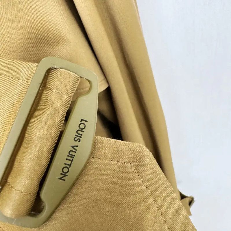 Louis Vuitton Louis Vuitton Yellow Women's Trench Coat 0089 Size M / US 6-8 / IT 42-44 - 5 Thumbnail