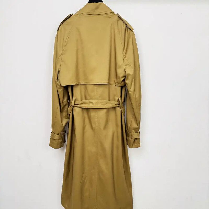 Louis Vuitton Louis Vuitton Yellow Women's Trench Coat 0089 Size M / US 6-8 / IT 42-44 - 2 Thumbnail
