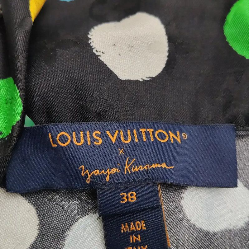 Louis Vuitton Louis Vuitton Multicolor Silk Women's Shirt 0089 Size M / US 6-8 / IT 42-44 - 3 Thumbnail