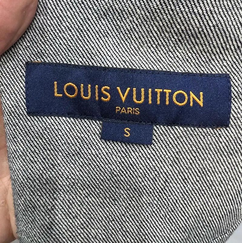 Louis Vuitton Louis Vuitton Blue Denim Short Sleeve Shirt 0089 Size S / US 4 / IT 40 - 3 Thumbnail