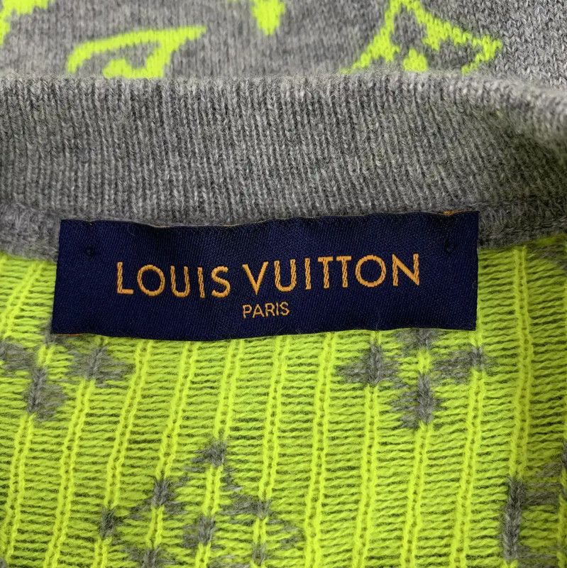 Louis Vuitton Louis Vuitton Gray Cashmere Knit Sweater 0089 Size S / US 4 / IT 40 - 5 Thumbnail