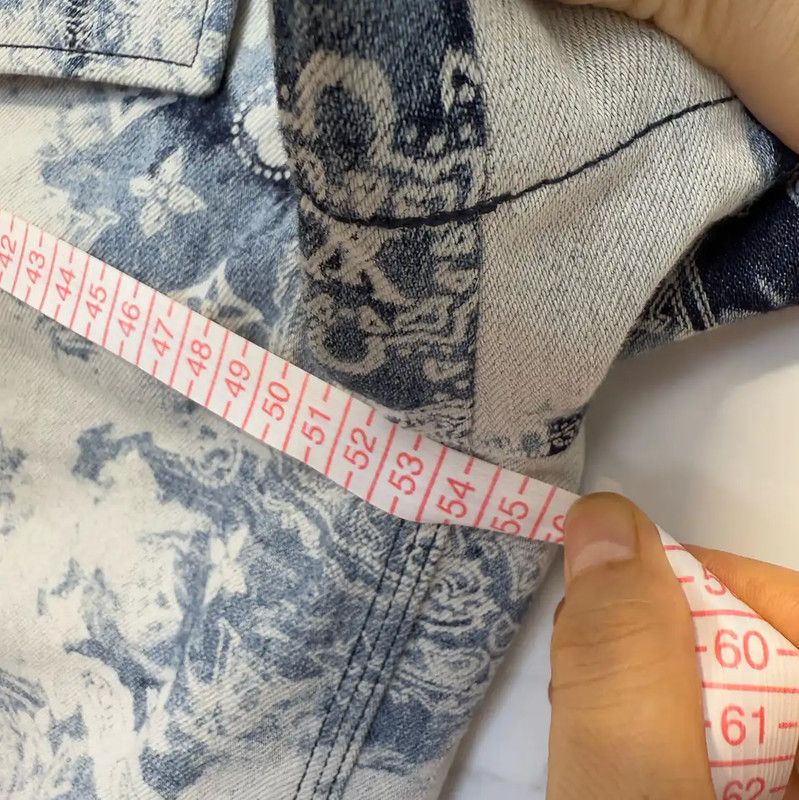 Louis Vuitton Louis Vuitton Blue Cotton Short Sleeve Shirt 0089 Size S / US 4 / IT 40 - 7 Thumbnail