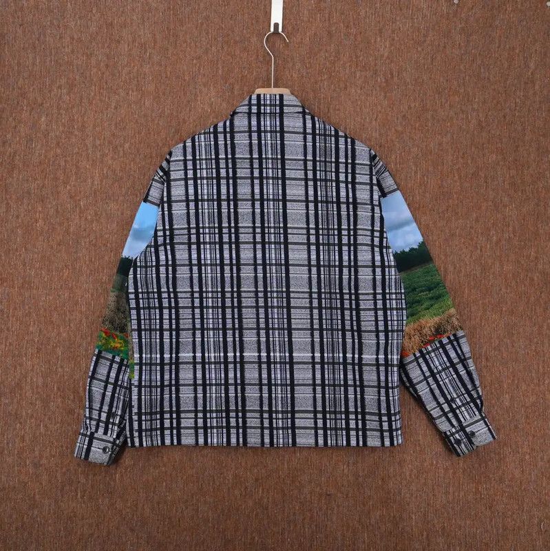 Louis Vuitton Louis Vuitton Gray Striped Men's Jacket 0089 Size XS / US 0-2 / IT 36-38 - 2 Thumbnail