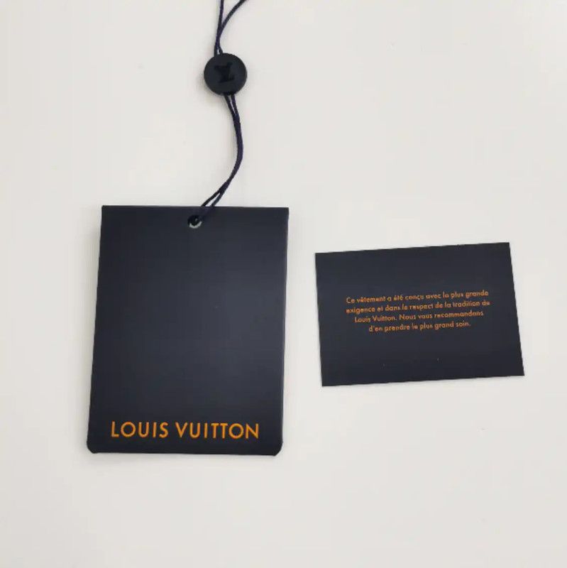 Louis Vuitton Louis Vuitton Blue Wool Logo Casual Pants 0089 Size 23" - 7 Thumbnail