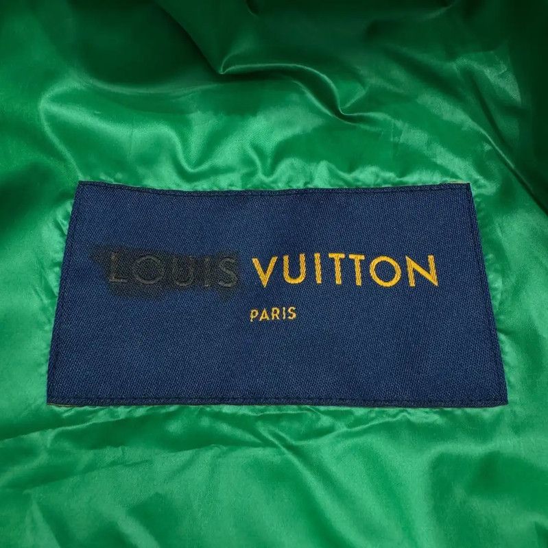 Louis Vuitton Louis Vuitton Green Quilted Men's Down Jacket 0089 Size XL / US 12-14 / IT 48-50 - 3 Thumbnail