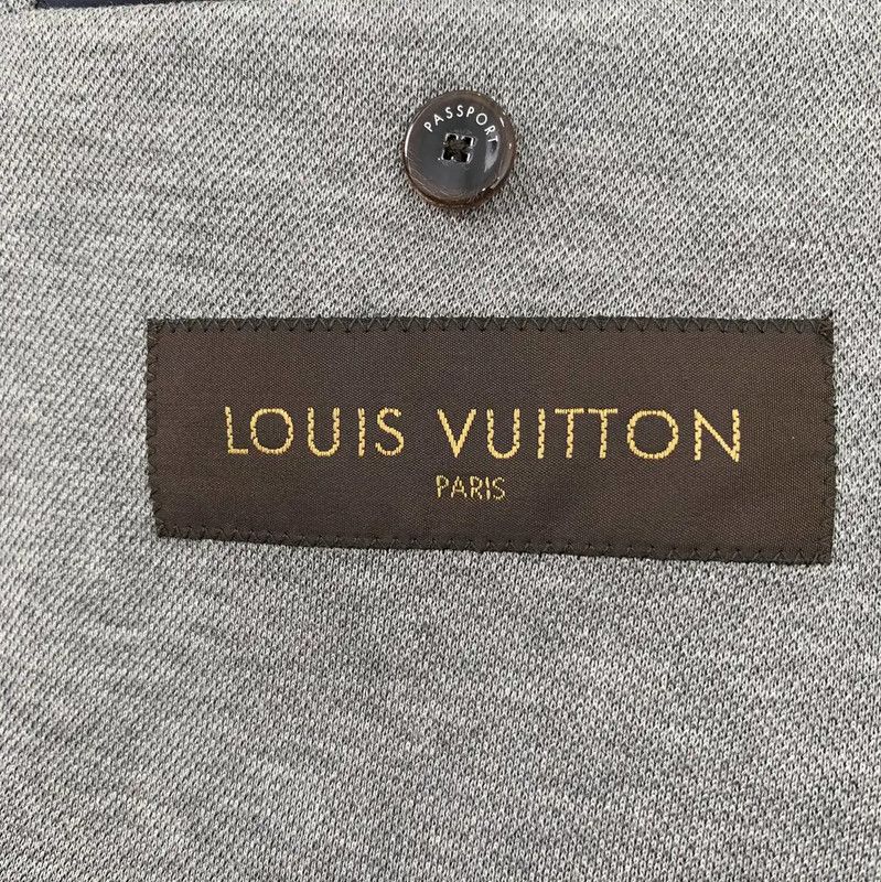 Louis Vuitton Louis Vuitton Gray Cotton Men's Jacket 0089 Size S / US 4 / IT 40 - 5 Thumbnail