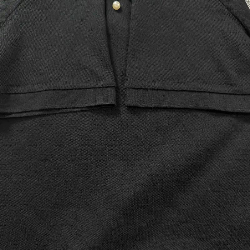 Louis Vuitton Louis Vuitton Black Cotton Men's Polo Shirt 0089 Size M / US 6-8 / IT 42-44 - 6 Thumbnail