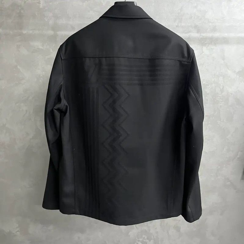 Louis Vuitton Louis Vuitton Black Men's Shirt Size L 0089 Size L / US 10 / IT 46 - 2 Thumbnail