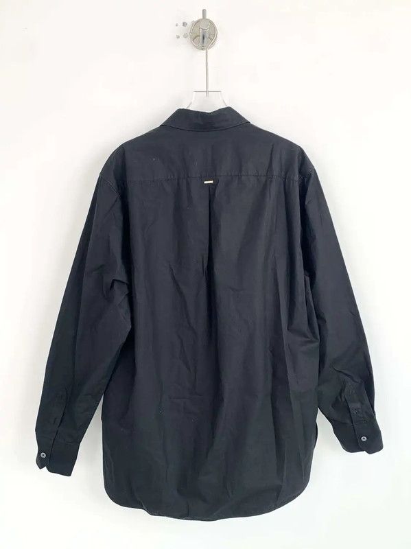 Louis Vuitton Louis Vuitton Black Cotton Casual Shirt 0089 Size XL / US 12-14 / IT 48-50 - 2 Thumbnail