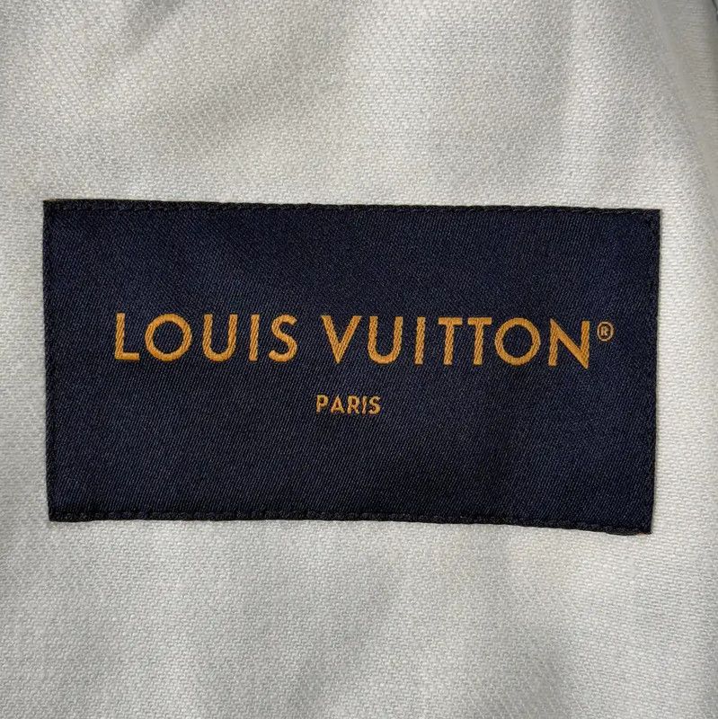 Louis Vuitton Louis Vuitton White Cotton Men’s Jacket 0089 Size L / US 10 / IT 46 - 3 Thumbnail