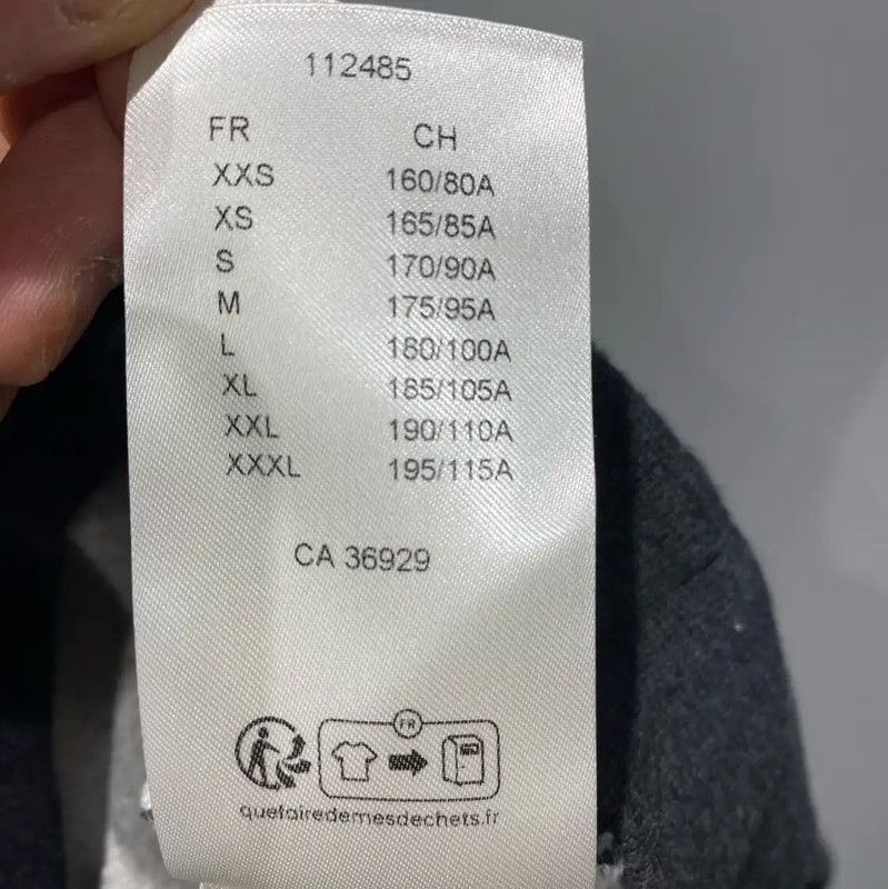 Louis Vuitton Louis Vuitton Gray Cotton Men's Sweatshirt 0089 Size XL / US 12-14 / IT 48-50 - 5 Thumbnail