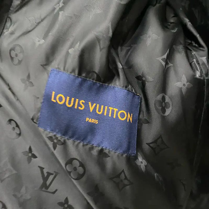 Louis Vuitton Louis Vuitton Long Sleeve Black Jacket for Men 0089 Size ONE SIZE - 7 Thumbnail