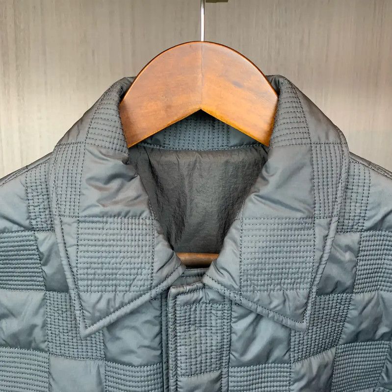 Louis Vuitton Louis Vuitton Gray Logo Long Sleeve Jacket 0089 Size ONE SIZE - 3 Thumbnail