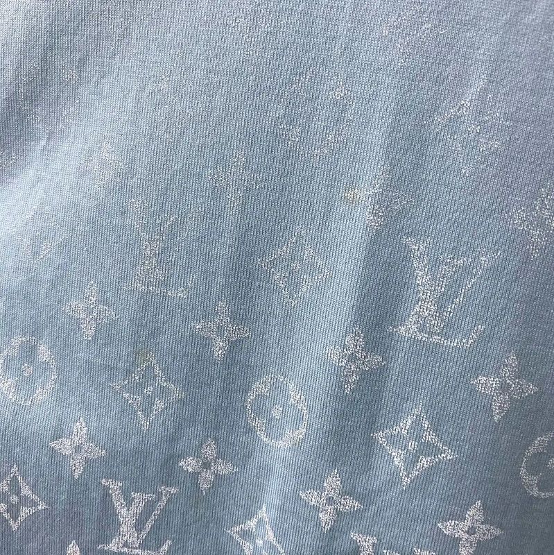 Louis Vuitton Louis Vuitton Summer Blue Cotton T-Shirt 0089 Size S / US 4 / IT 40 - 5 Thumbnail