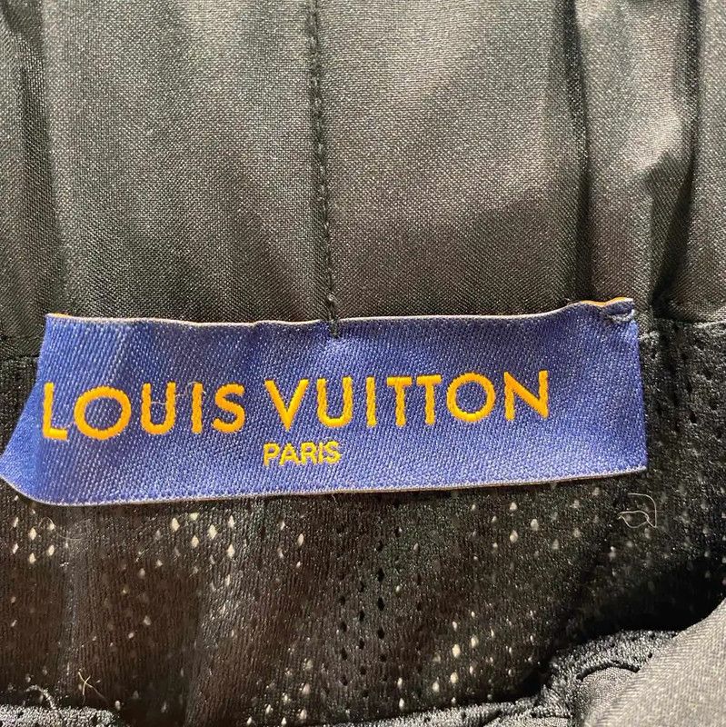 Louis Vuitton Louis Vuitton Casual Black Pants for Men 0089 Size 23" - 3 Thumbnail