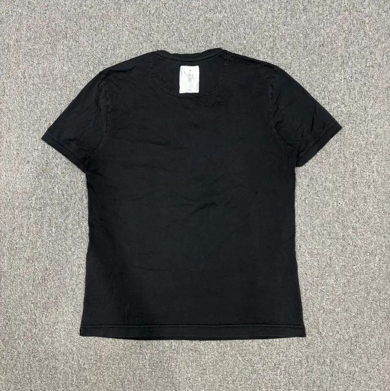 Fendi Fendi Men's Black Cotton T-Shirt with Graphic 0089 Size US M / EU 48-50 / 2 - 2 Thumbnail