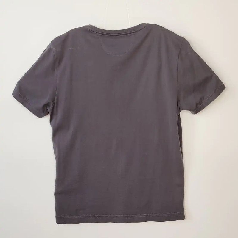 Fendi Fendi Gray Cotton Men's T-Shirt with Graphics 0089 Size US M / EU 48-50 / 2 - 2 Thumbnail