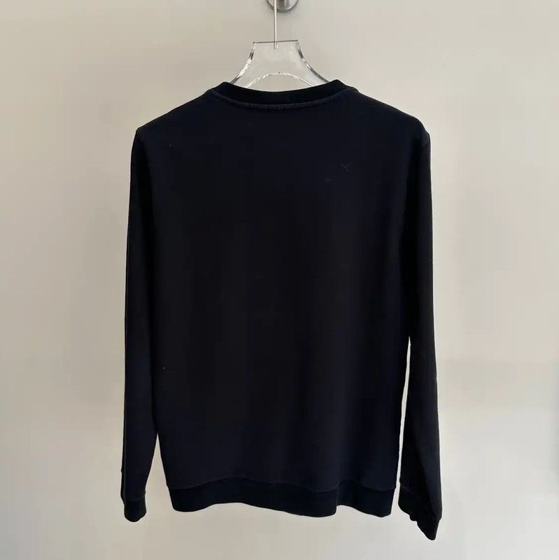 Fendi Fendi Black Cotton Monster Print Long Sleeve Sweatshirt 0089 Size US XL / EU 56 / 4 - 4 Thumbnail