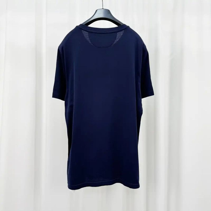 Fendi Fendi Summer Dark Blue Monster Print T-shirt 0089 Size US XXL / EU 58 / 5 - 2 Thumbnail