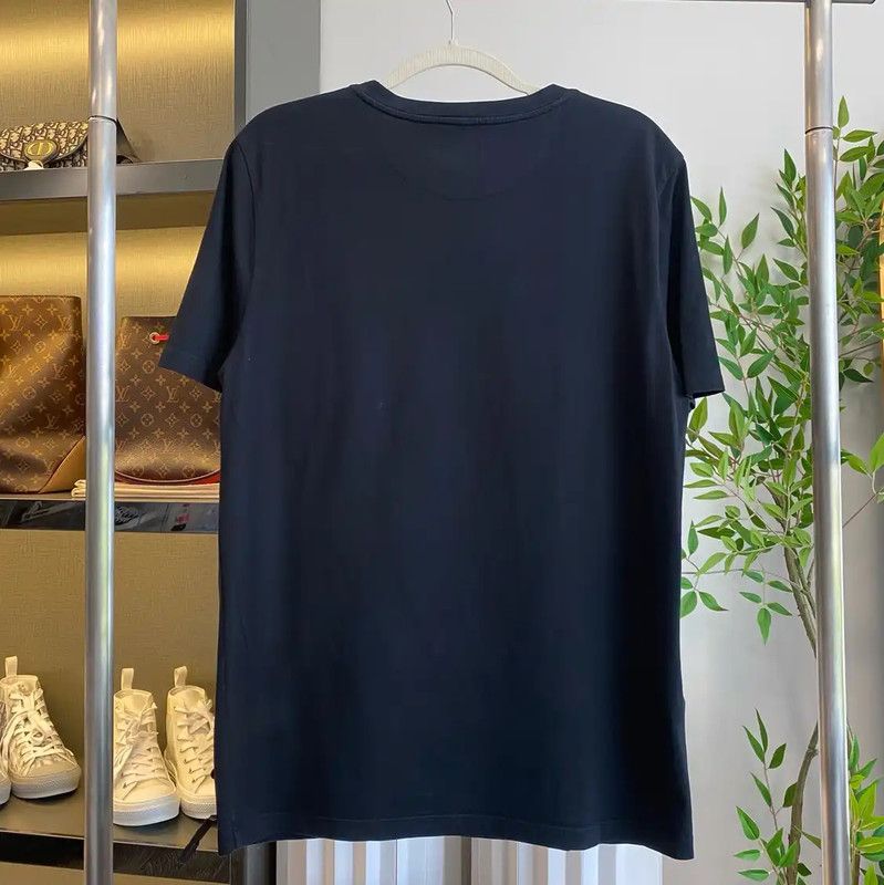 Fendi Fendi Black Cotton Men's T-Shirt with Zip 0089 Size US S / EU 44-46 / 1 - 2 Thumbnail