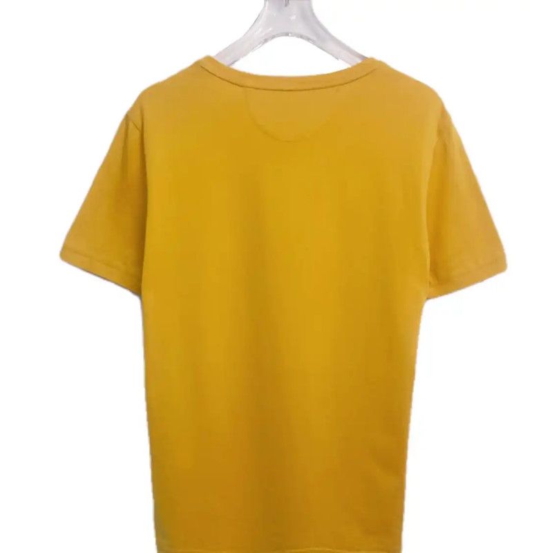 Fendi Fendi Yellow Cotton Men's T-Shirt 0089 Size US XS / EU 42 / 0 - 2 Thumbnail