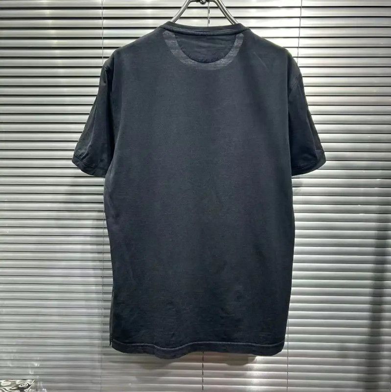Fendi FENDI Black Short Sleeve Men's T-Shirt 0089 Size US L / EU 52-54 / 3 - 2 Thumbnail