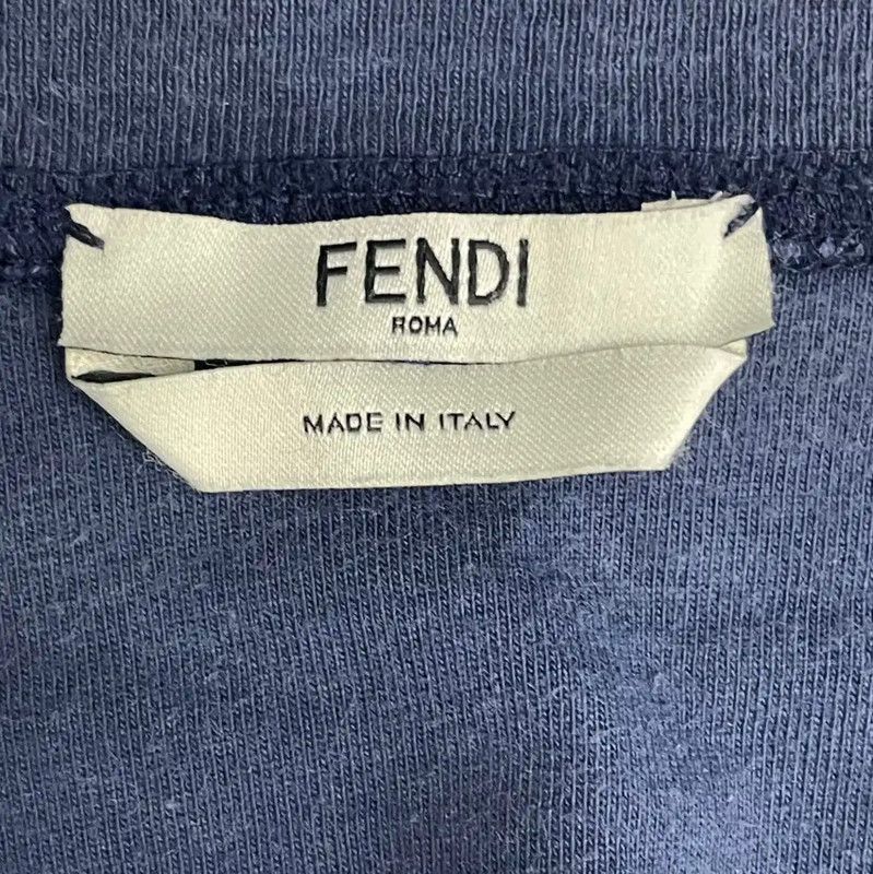 Fendi Fendi Colorblock Cotton Short Sleeve T-Shirt 0089 Size US XS / EU 42 / 0 - 3 Thumbnail