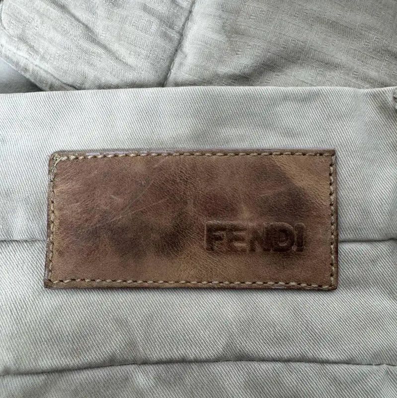 Fendi Fendi Gray Casual Pants for Men 0089 Size US 36 / EU 52 - 3 Thumbnail