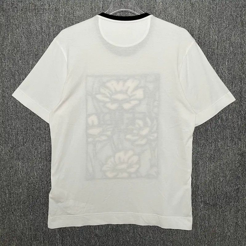 Fendi Fendi White Graphic Cotton T-Shirt for Men 0089 Size US S / EU 44-46 / 1 - 2 Thumbnail