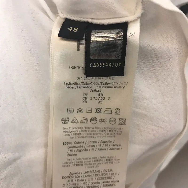 Fendi Fendi White Cotton Men's T-Shirt with Unique Design 0089 Size US M / EU 48-50 / 2 - 3 Thumbnail