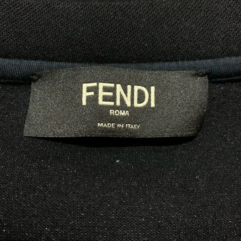 Fendi Fendi Black Cotton Men's Hoodie XS Size 0089 Size US XS / EU 42 / 0 - 5 Thumbnail