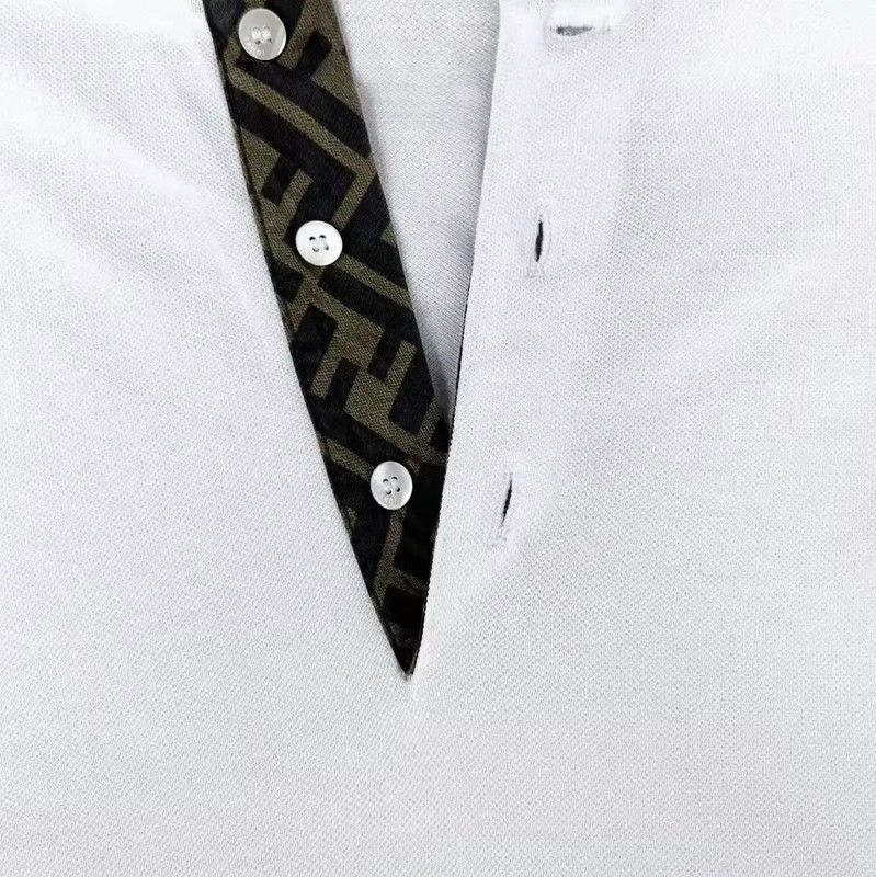 Fendi Fendi Short Sleeve Polo Shirt for Men 0089 Size US M / EU 48-50 / 2 - 4 Thumbnail