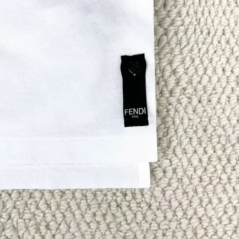 Fendi Fendi Short Sleeve Polo Shirt for Men 0089 Size US M / EU 48-50 / 2 - 3 Thumbnail