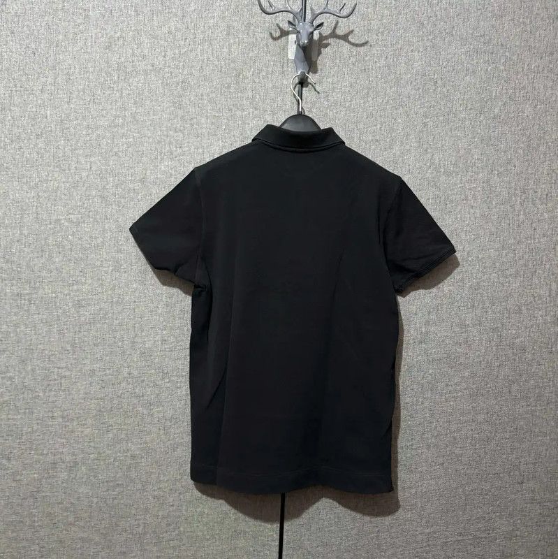 Fendi Fendi Black Embroidered Cotton Polo Shirt 0089 Size US S / EU 44-46 / 1 - 2 Thumbnail