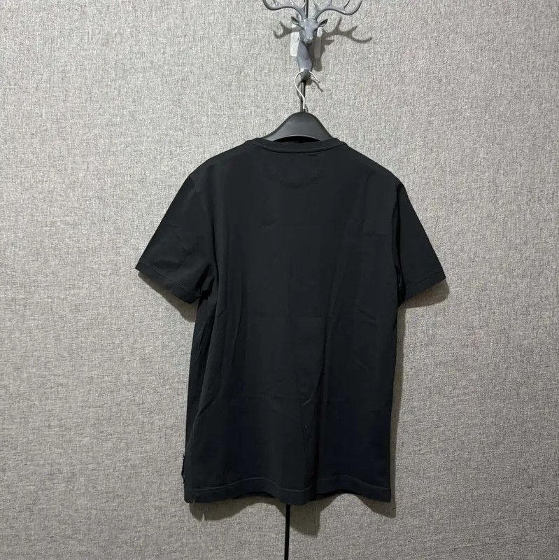 Fendi Fendi Black Cotton Monster Embroidered T-Shirt 0089 Size US M / EU 48-50 / 2 - 2 Thumbnail