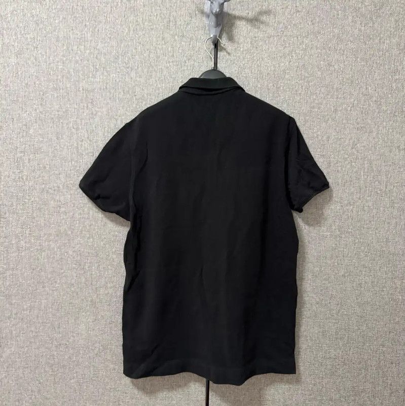 Fendi Fendi Black Cotton Logo Polo for Men 0089 Size US XL / EU 56 / 4 - 2 Thumbnail