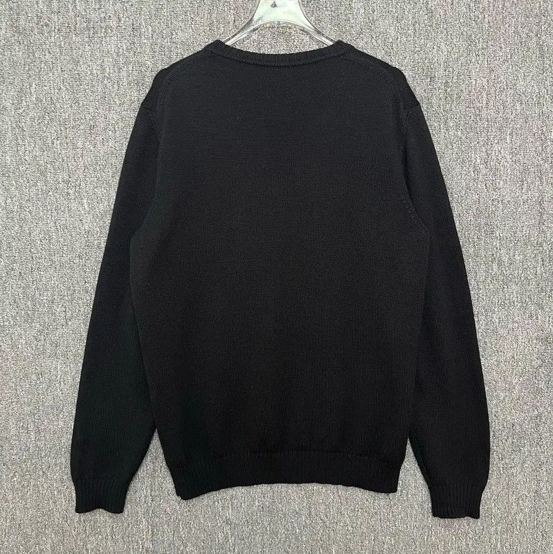 Fendi Fendi Black Cotton Men's Knit Sweater 0089 Size US S / EU 44-46 / 1 - 2 Thumbnail