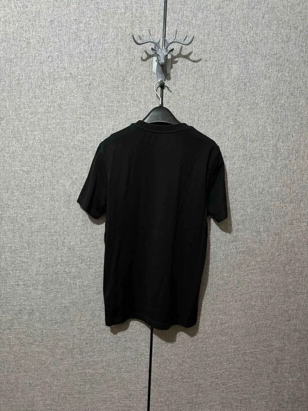 Fendi Fendi Black Cotton Embroidered Logo T-Shirt 0089 Size US S / EU 44-46 / 1 - 2 Thumbnail