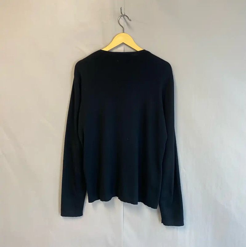 Fendi Fendi Men's Black Cotton Sweatshirt with Eye Design 0089 Size US M / EU 48-50 / 2 - 2 Thumbnail