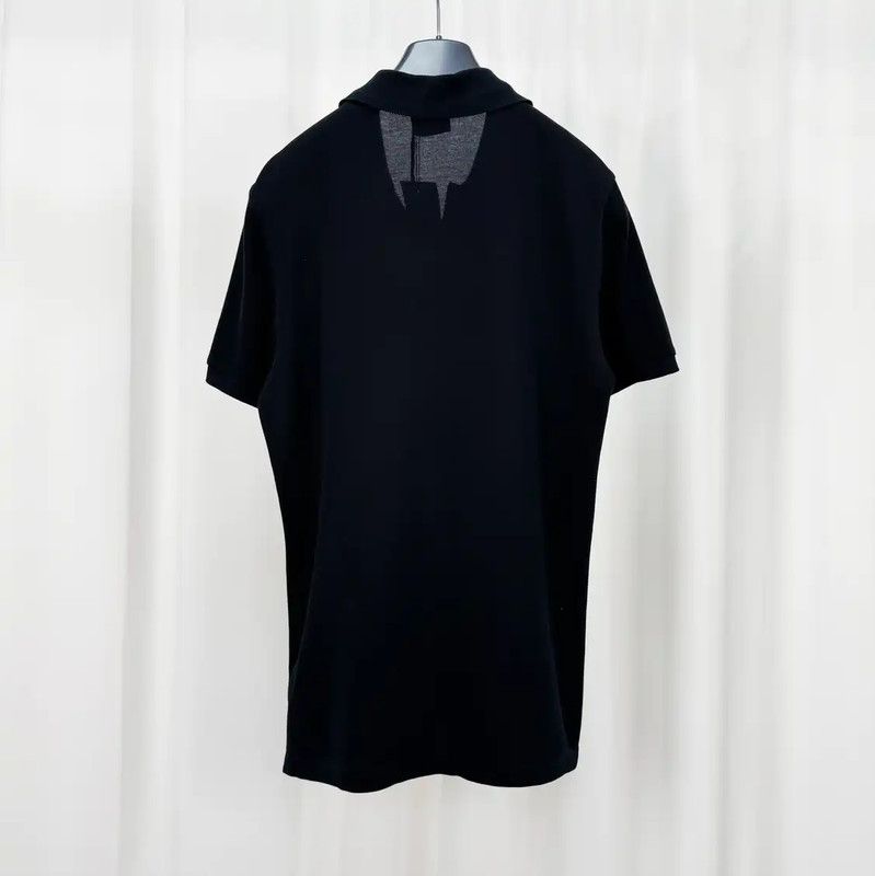 Fendi Fendi Black Cotton Short Sleeve Polo Shirt 0089 Size US S / EU 44-46 / 1 - 2 Thumbnail