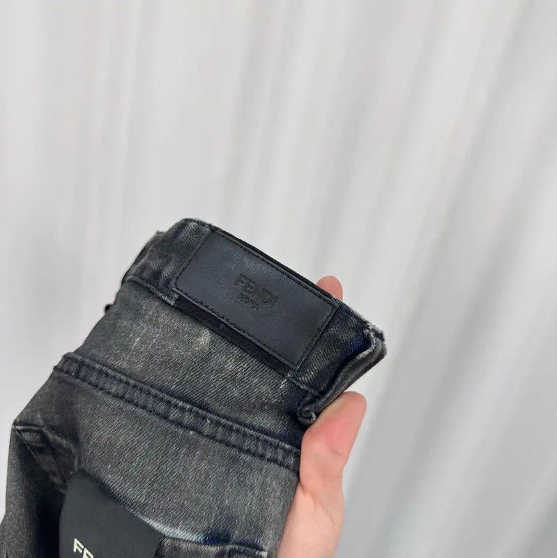 Fendi Fendi Casual Pants in Blue Gray Denim 0089 Size US 28 / EU 44 - 5 Thumbnail