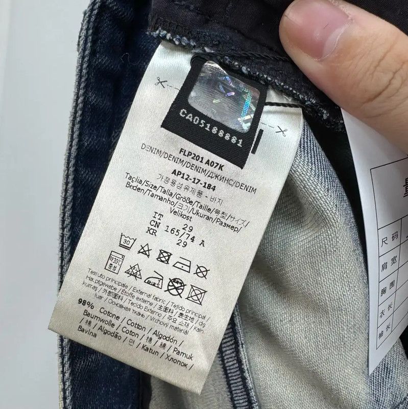 Fendi Fendi Casual Pants in Blue Gray Denim 0089 Size US 28 / EU 44 - 7 Thumbnail