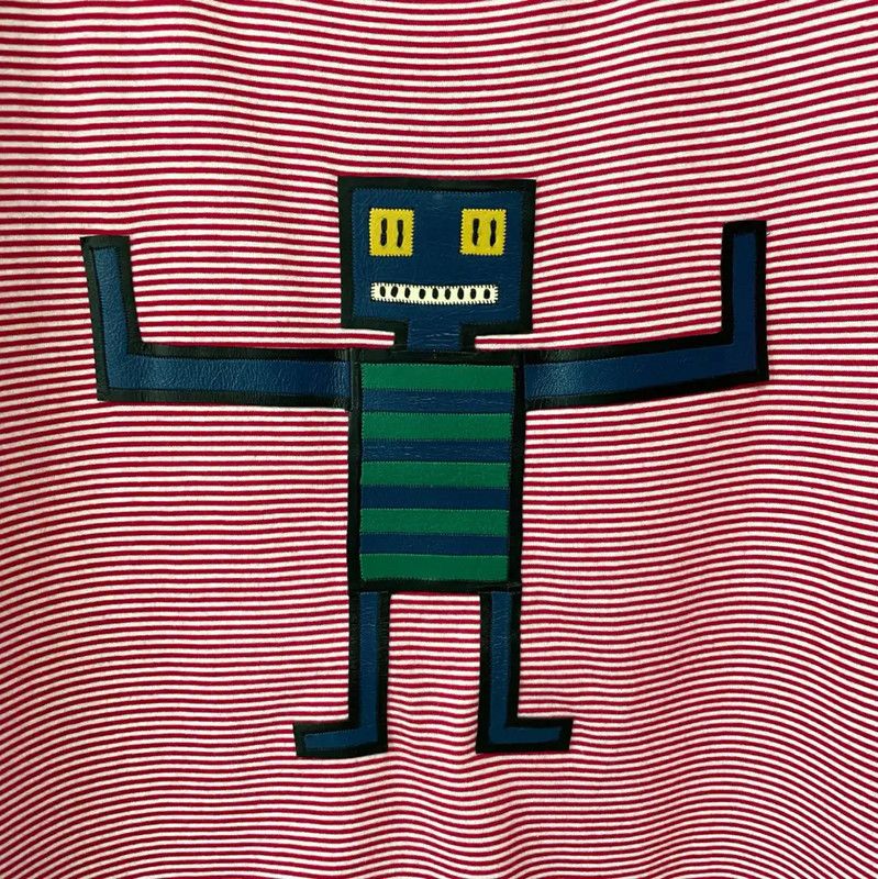 Fendi Fendi Men's Multicolored Logo T-Shirt 0089 Size US L / EU 52-54 / 3 - 3 Thumbnail
