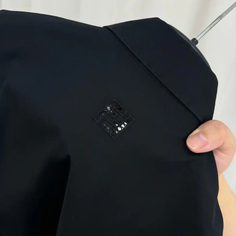 Fendi Fendi Men's Black Short Sleeve Shirt 0089 Size US L / EU 52-54 / 3 - 5 Thumbnail