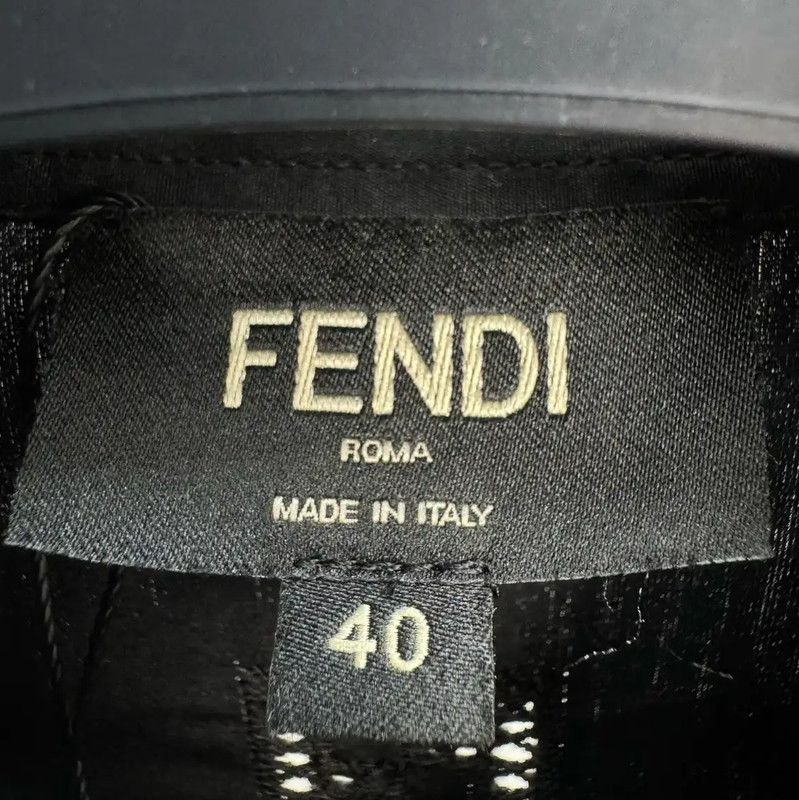 Fendi Fendi Men's Black Short Sleeve Shirt 0089 Size US L / EU 52-54 / 3 - 6 Thumbnail