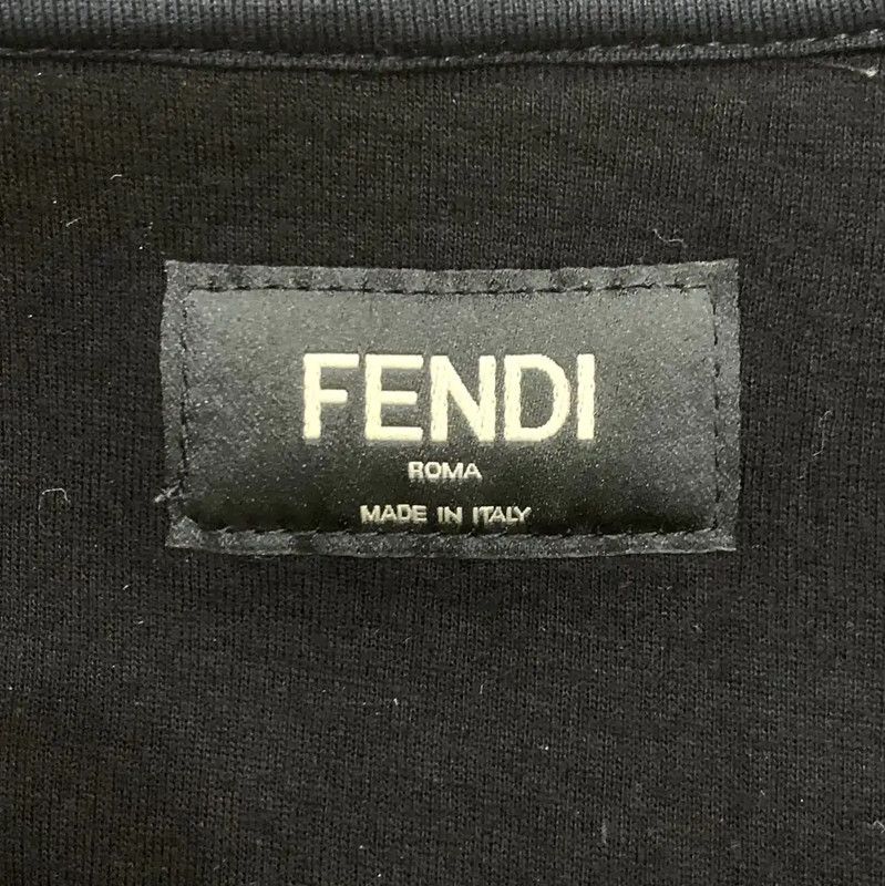 Fendi Fendi Men's Black Cotton Sweatshirt 0089 Size US S / EU 44-46 / 1 - 5 Thumbnail