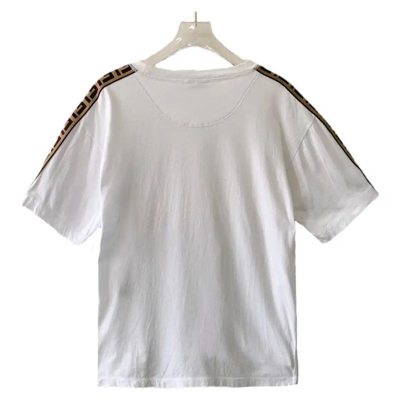 Fendi Fendi Men's White Cotton T-Shirt Size S 0089 Size US S / EU 44-46 / 1 - 2 Thumbnail